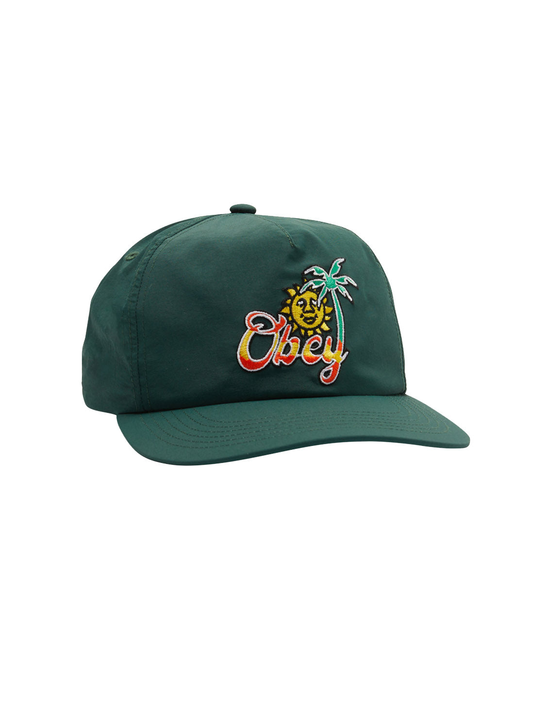 Obey Tropical 6 Panel Snapback Hat