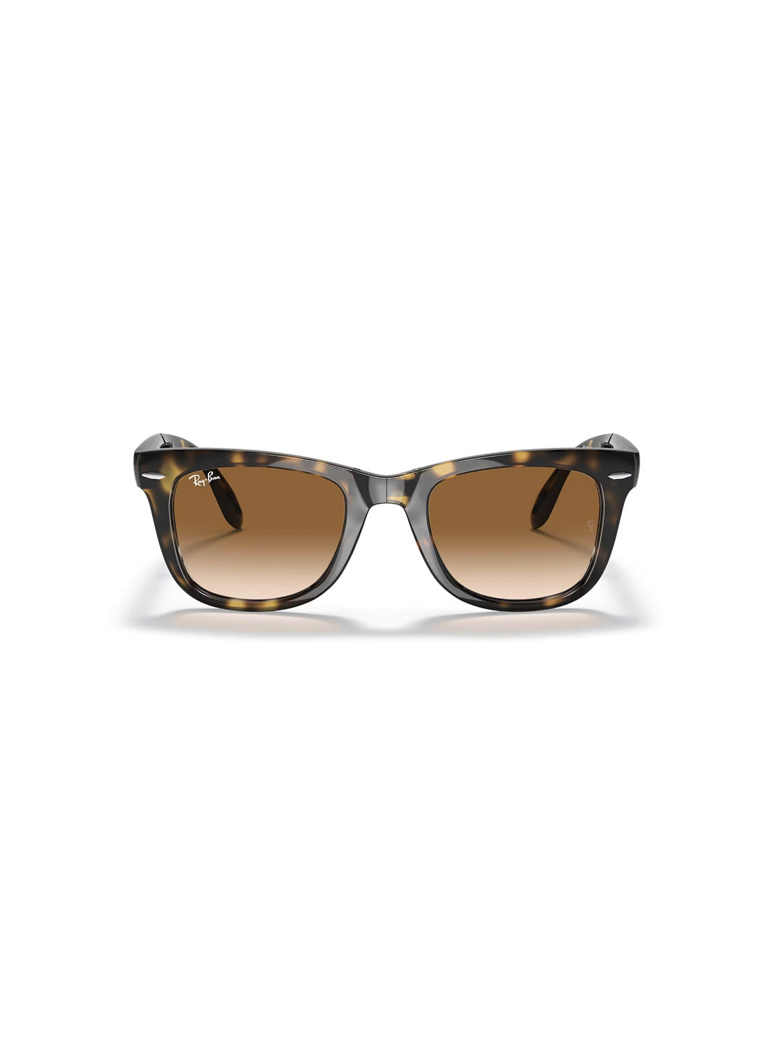 Folding wayfarer tortoise outlet shell