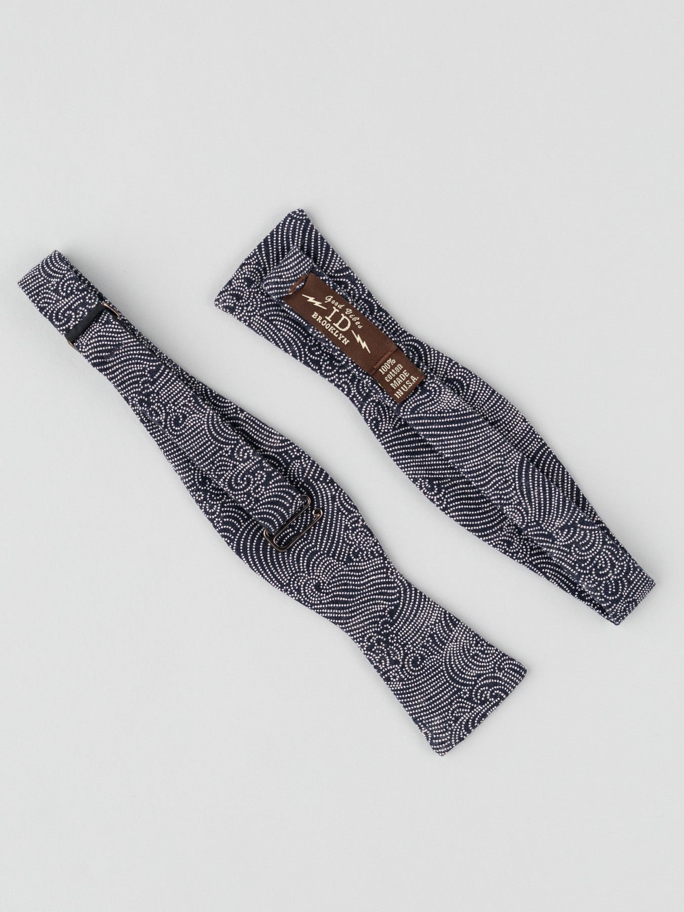 Japanese Nami Cotton Printed Bow Tie