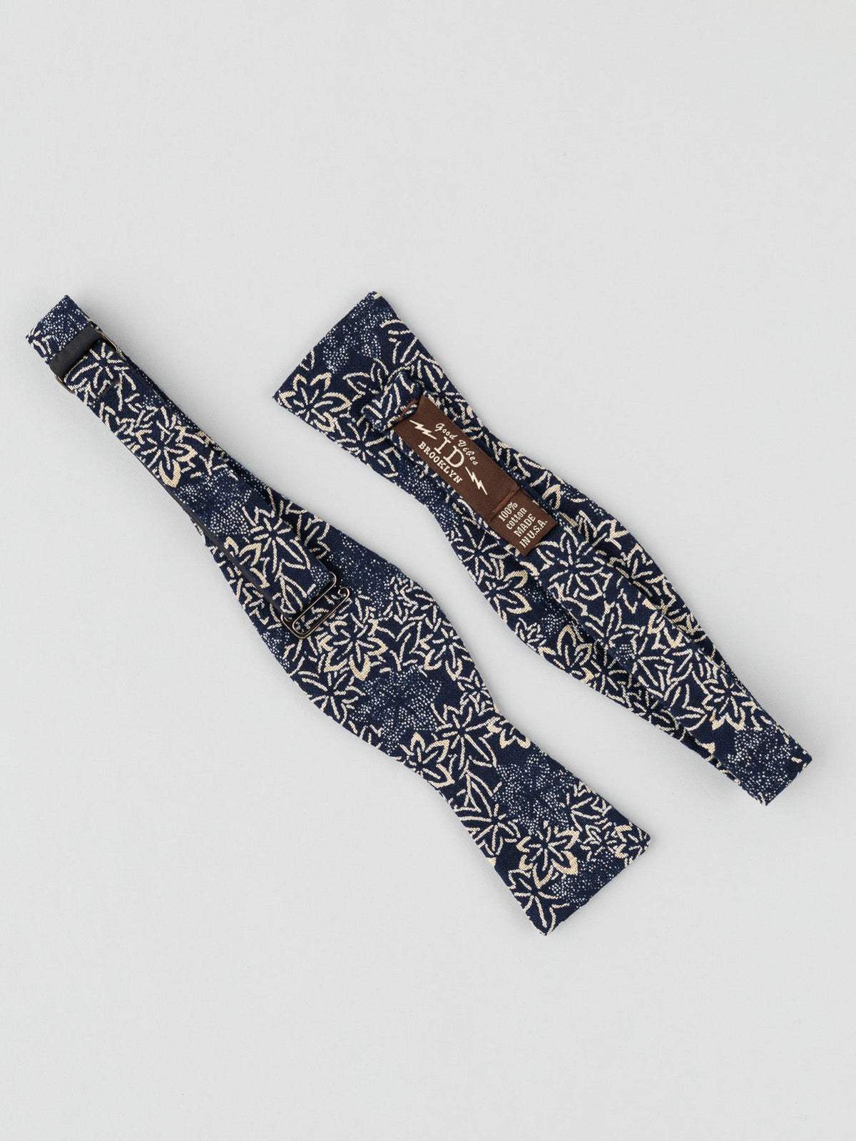 Japanese Maple Cotton Printed Bow Tie