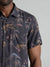 Tiger Short Sleeve Printed Rayon Shirt