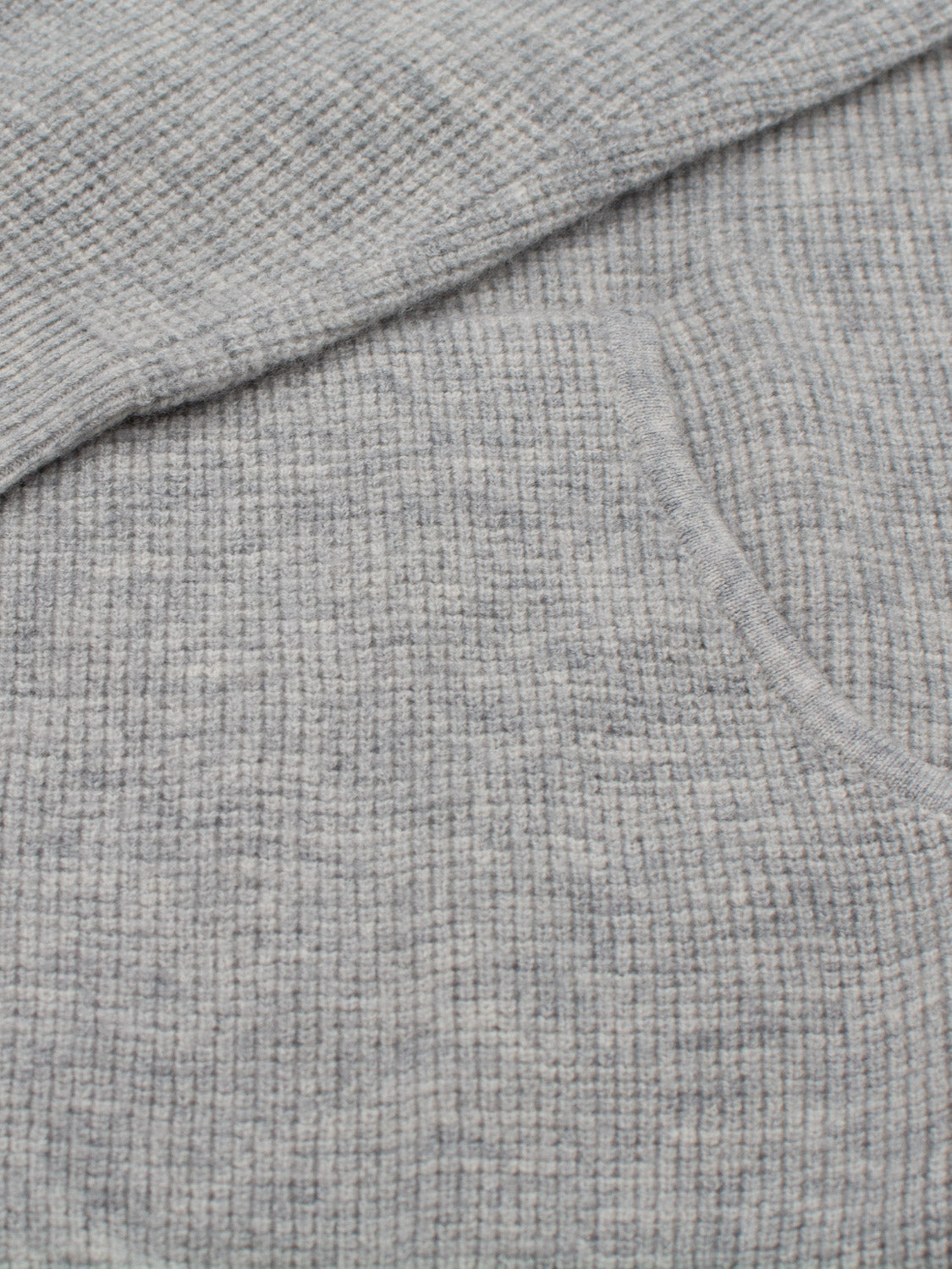 Bergen Waffle Knit Merino Hoody