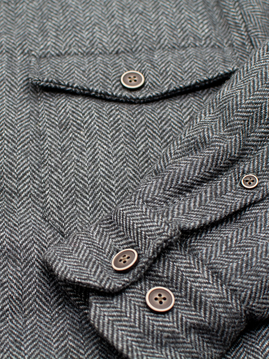 Stuntman Wool Blend Tweed Jacket