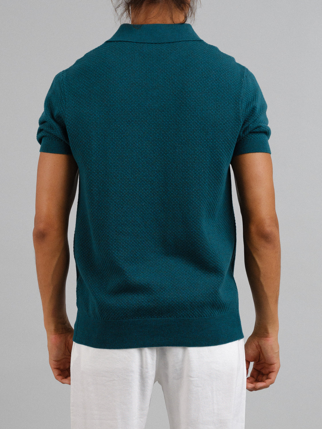 Malaga Knitted Cotton Polo