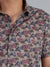 Wildflower Short Sleeve Wildflower Printed Cotton Shirt