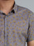 Pansies Short Sleeve 100% Cotton Printed Shirt