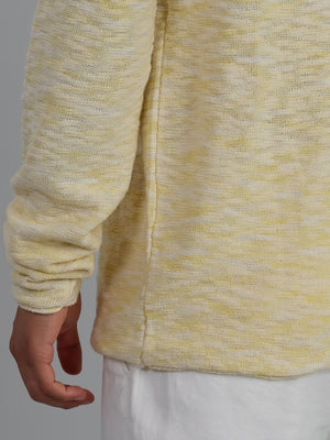 Havana - reverse knit long sleeve cotton sweater
