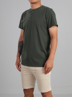 Champion - Organic cotton jersey henley