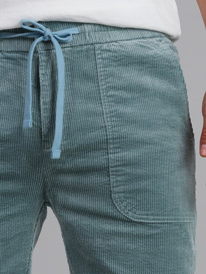 Weatherman - Corduroy stretch drawstring shorts