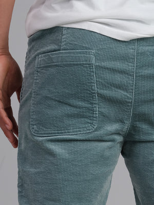 Weatherman - Corduroy stretch drawstring shorts
