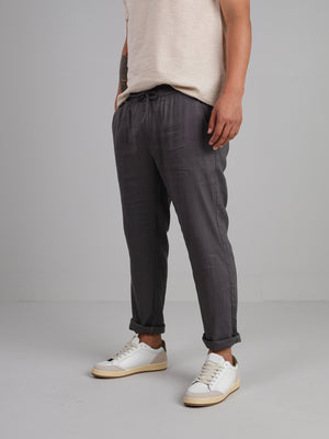 Bedford23 - Lightweight linen blend drawstring pants