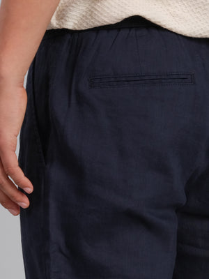 Bedford23 - Lightweight linen blend drawstring pants