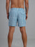 Aqua Lines Striped Swim Trunk with Fast Dry and Stretch
