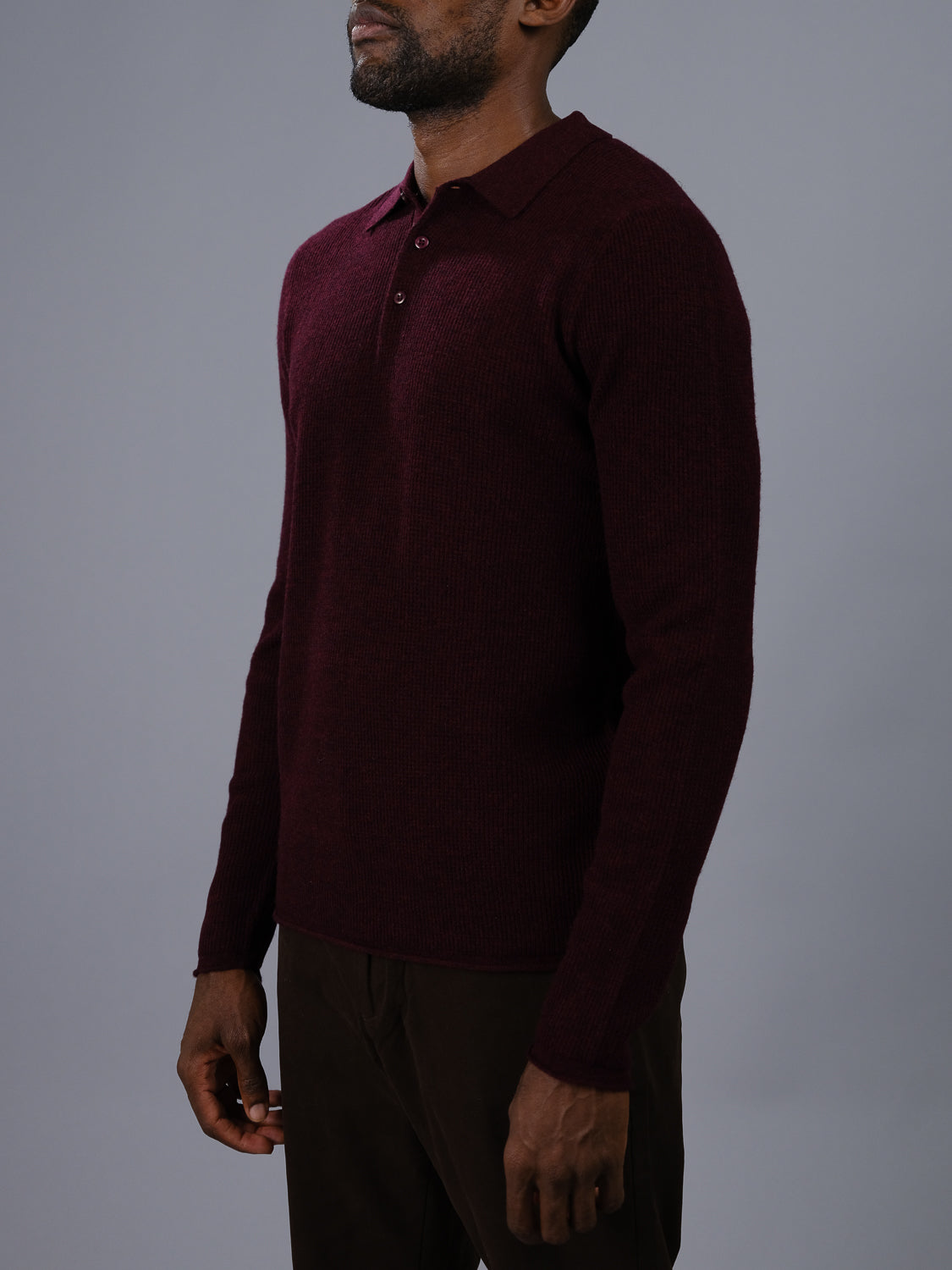 Gothenberg Merino Long Sleeve Polo