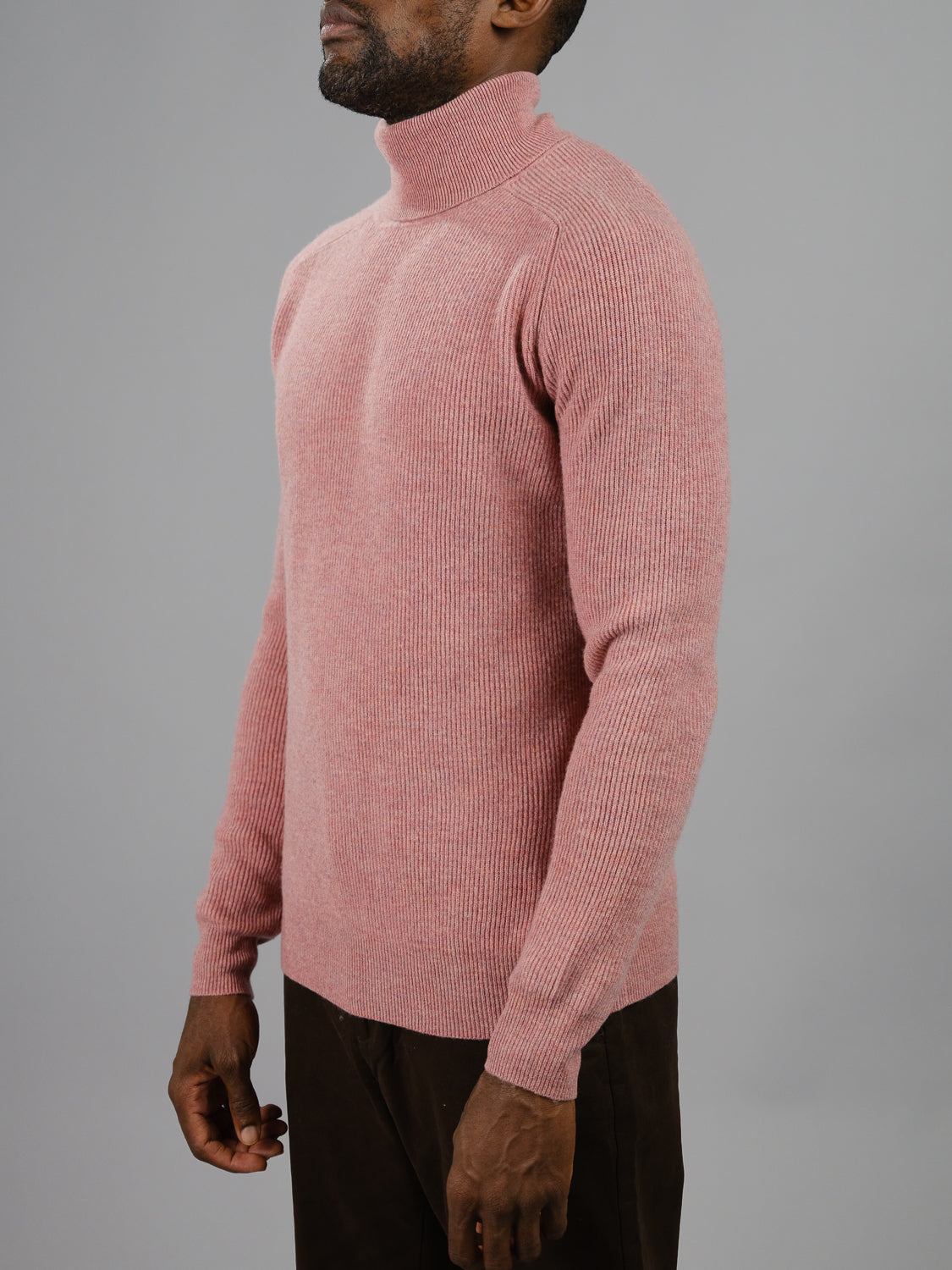 Ottawa Merino Wool High Neck Sweater