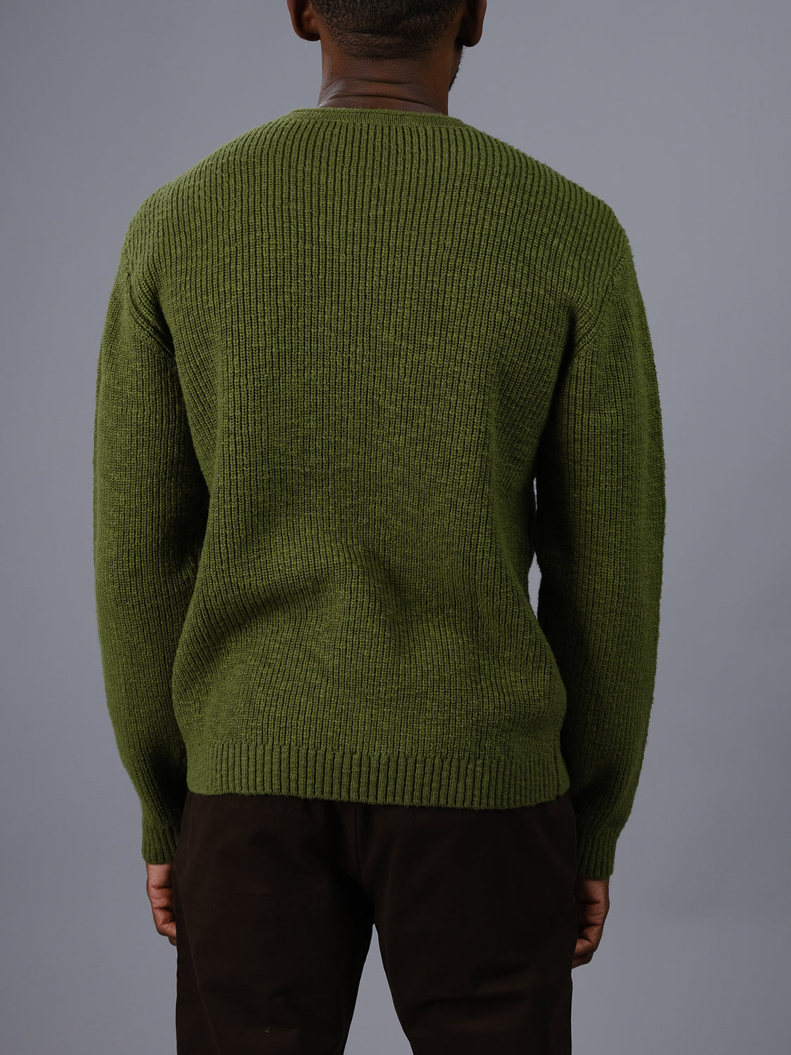 Dublin Slub Cotton Rolled Neck Sweater