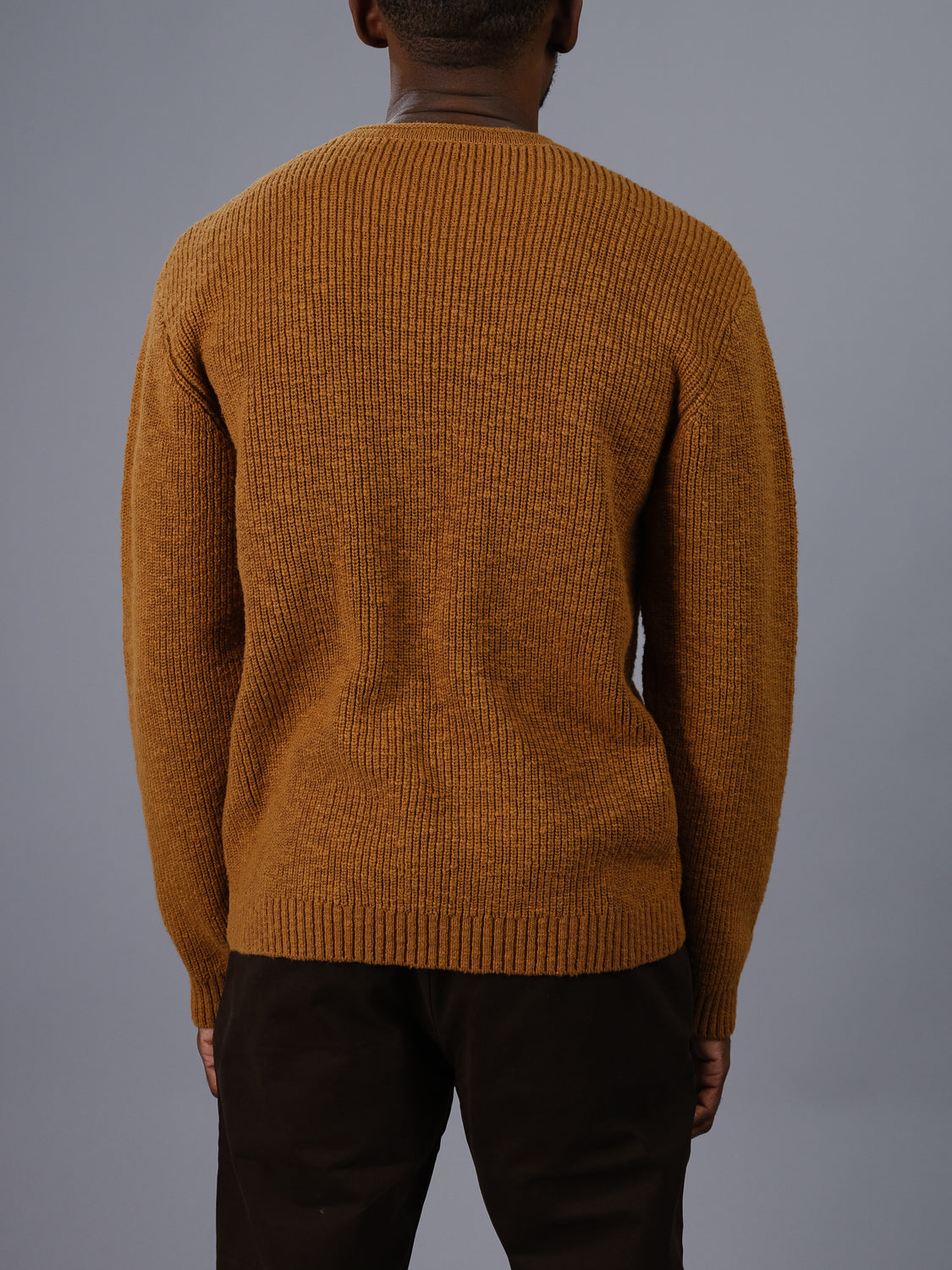 Dublin Slub Cotton Rolled Neck Sweater