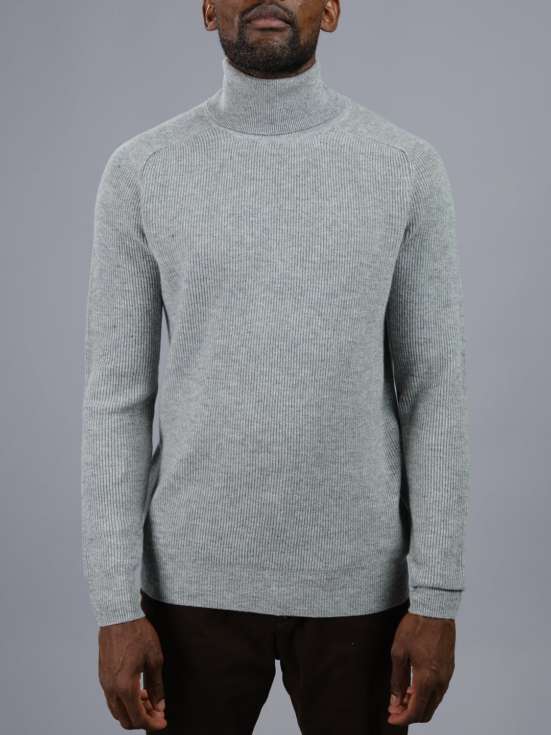 Ottawa Merino Wool High Neck Sweater