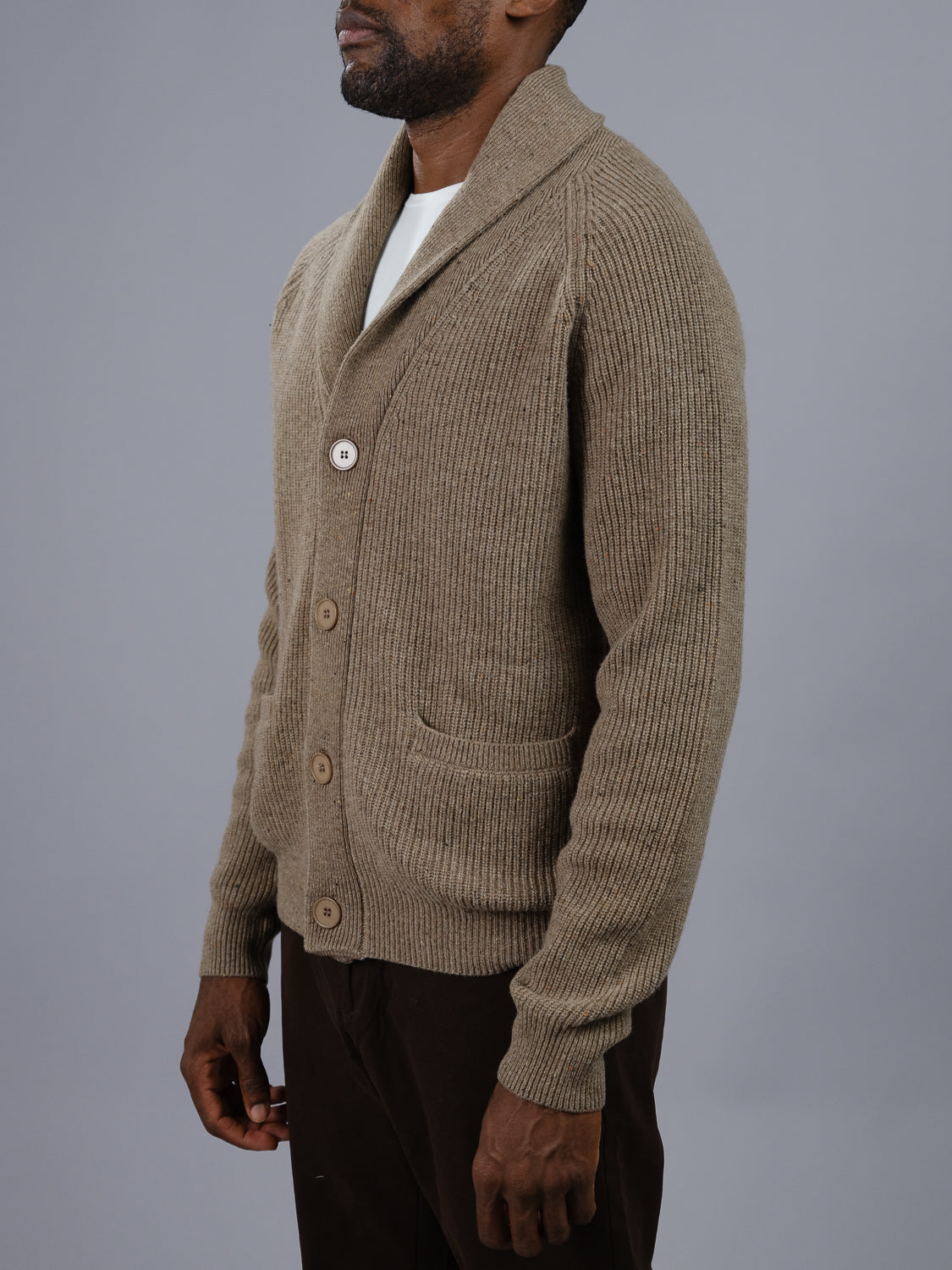 Montreal Merino Wool Cardigan