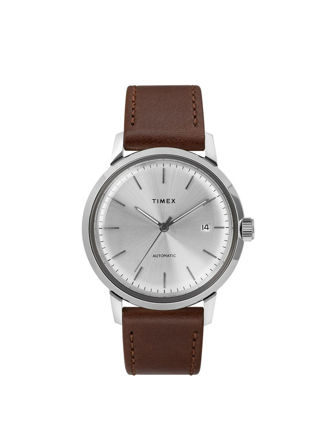 Timex Marlin® Automatic 40mm Leather Strap Watch