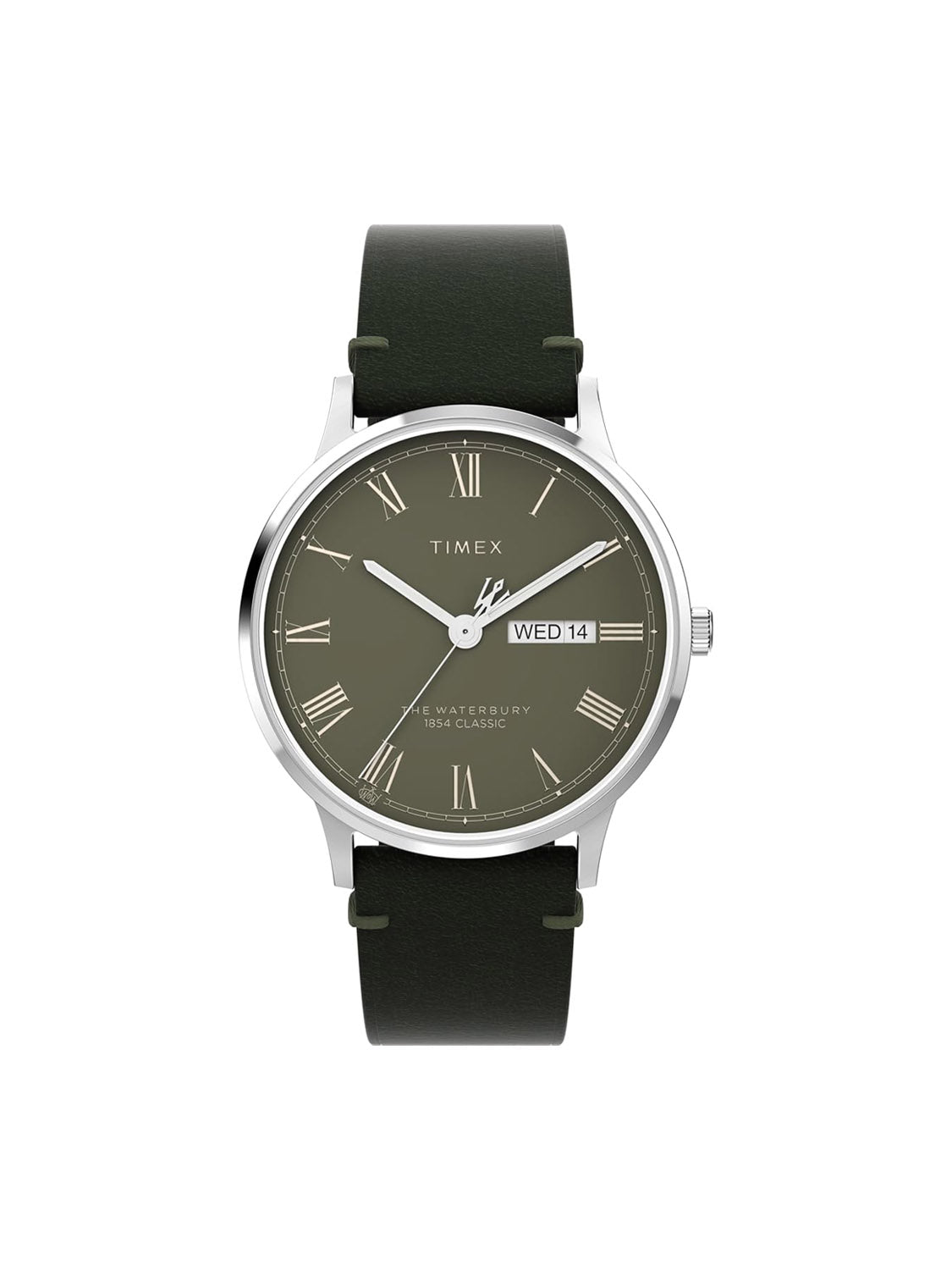 Timex Waterbury Classic 40mm Leather Strap Watch