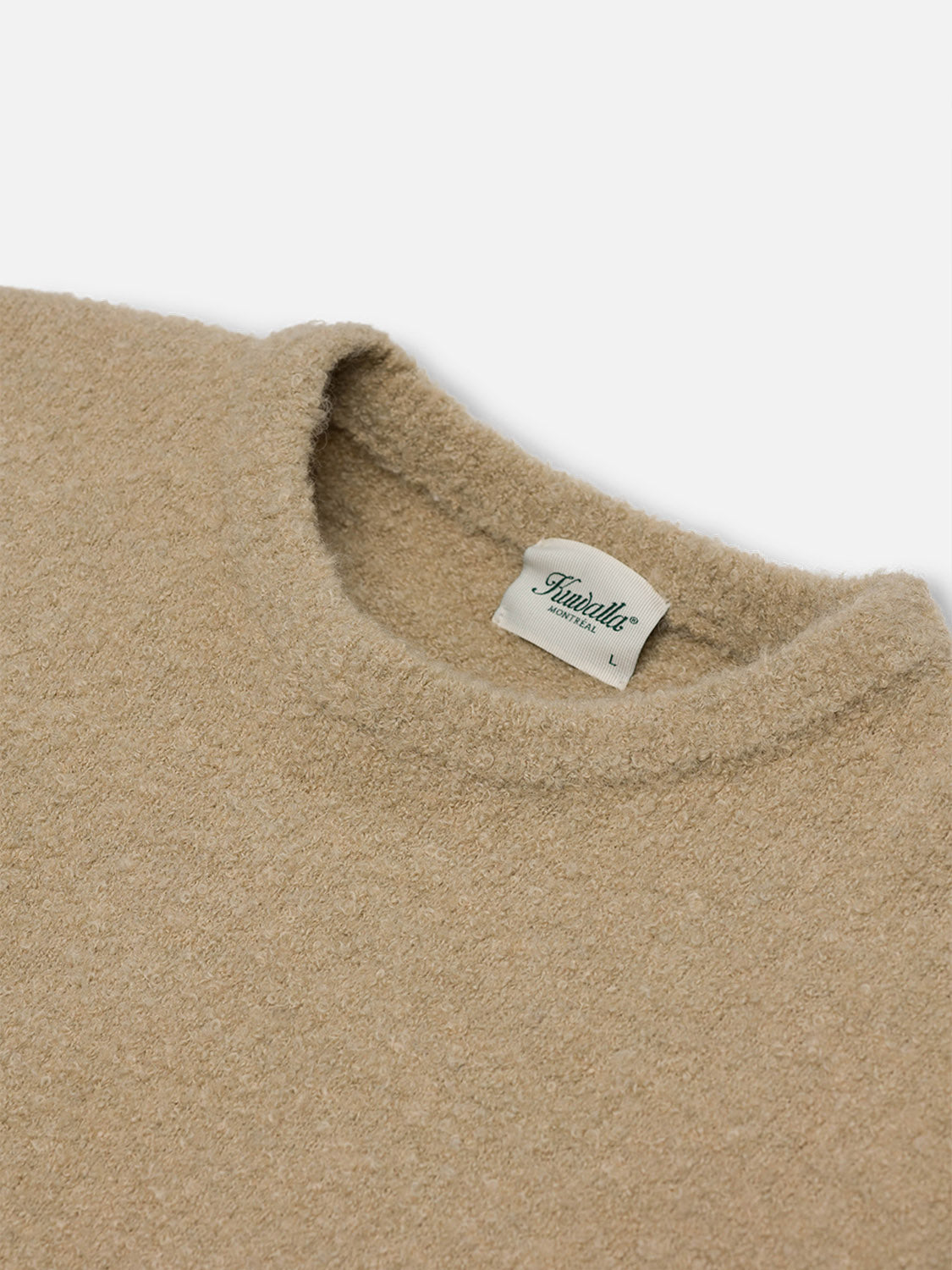 Kuwalla Knitted Boucle Sweater