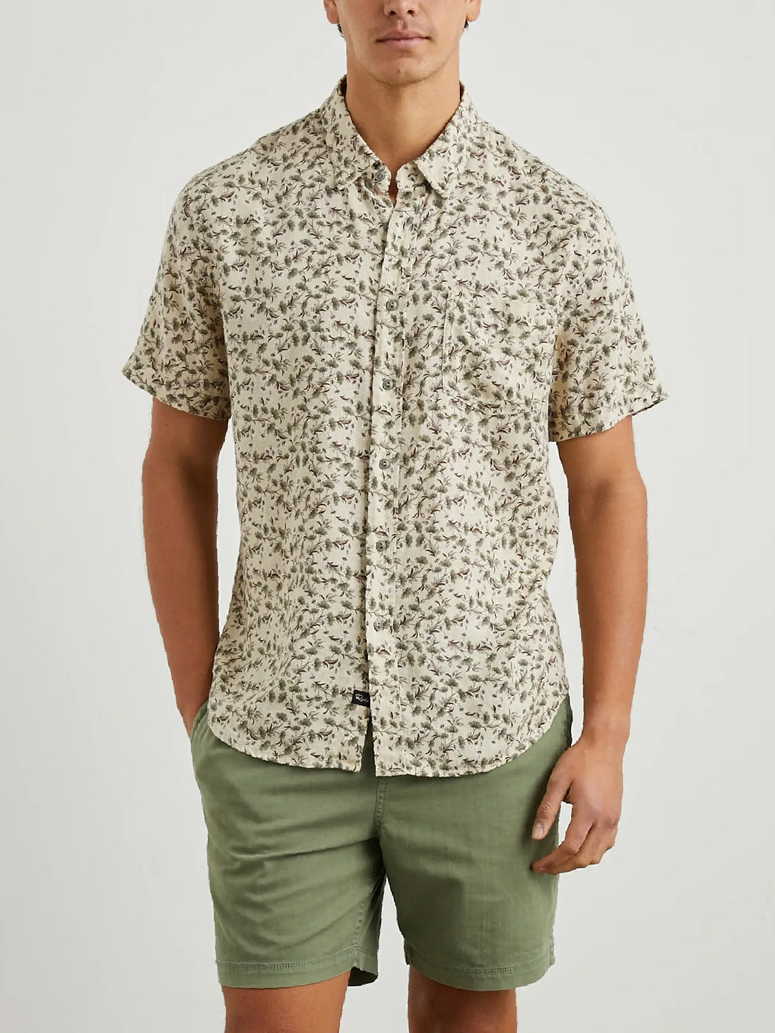 Rails Carson Floral Field Garden Shirt