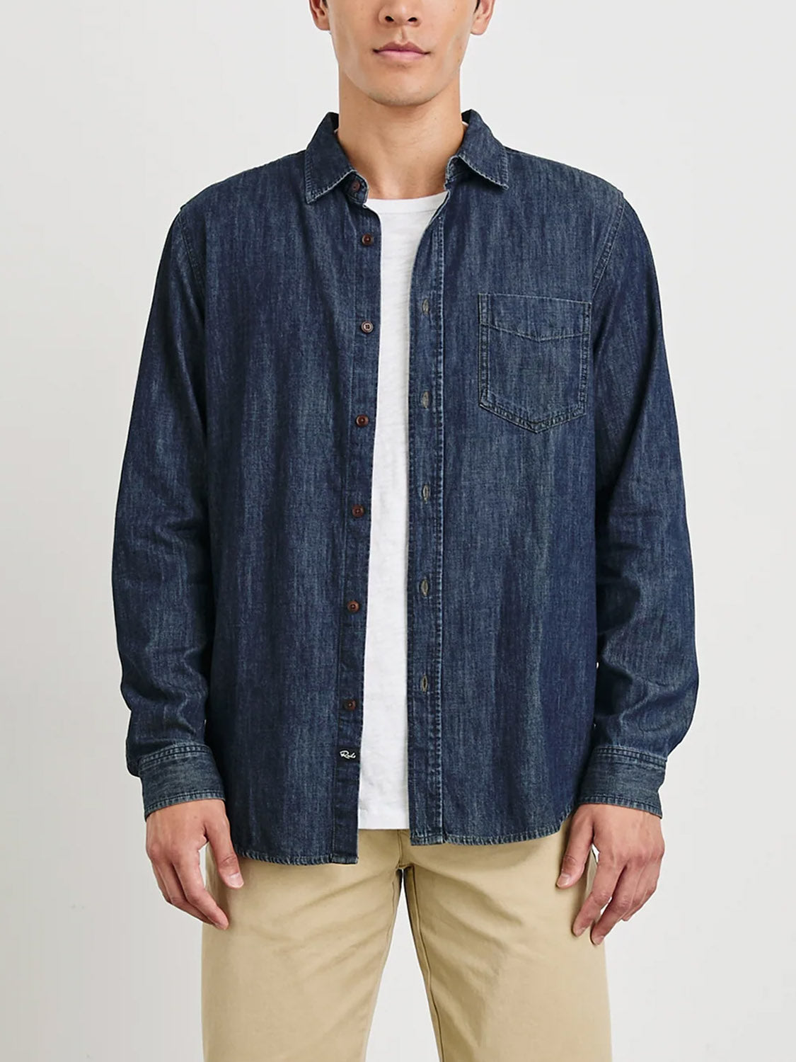 Rails Colton Dark Wash Indigo Shirt