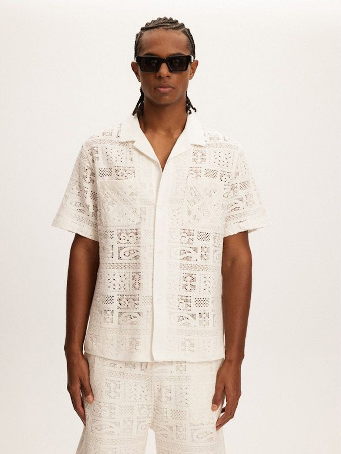 Kuwalla Crochet Yacht Shirt