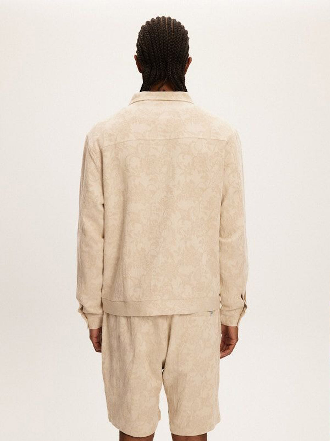 Kuwalla Jacquard Linen Shacket