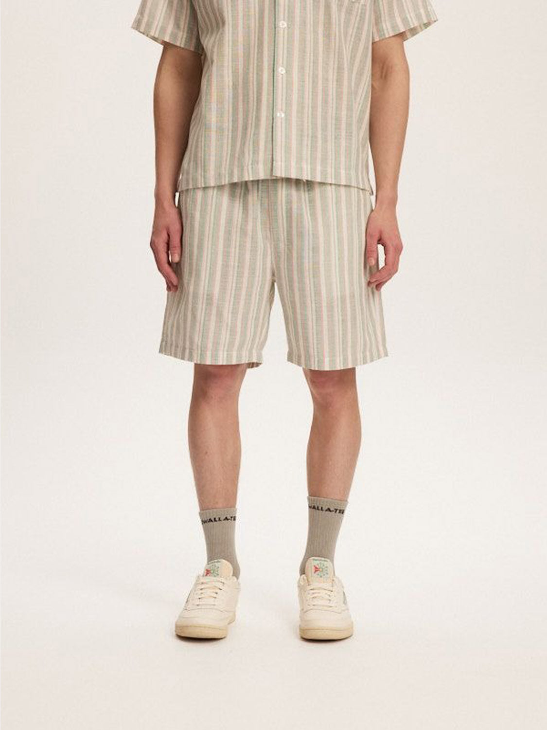 Kuwalla Linen Stripes Short