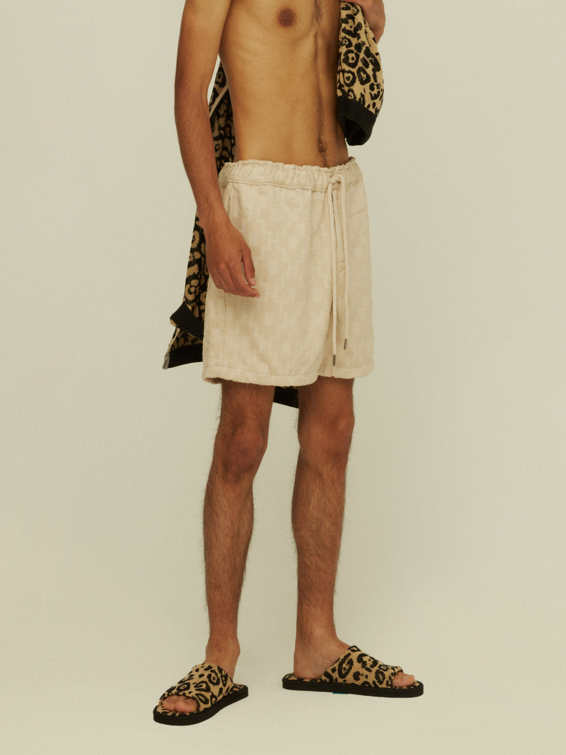 OAS Terry Machu beige short - ID Menswear