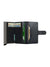 The Secrid Miniwallet Mirum by Secrid, shown open on a white background, features RFID/NFC security with a snap closure, holding cash in one pocket and three cards in Cardprotector slots.