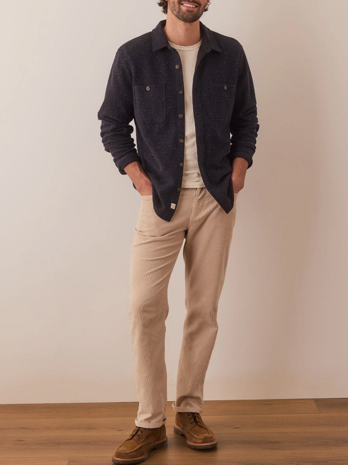 Marine Layer Pacific Stretch Twill Shirt