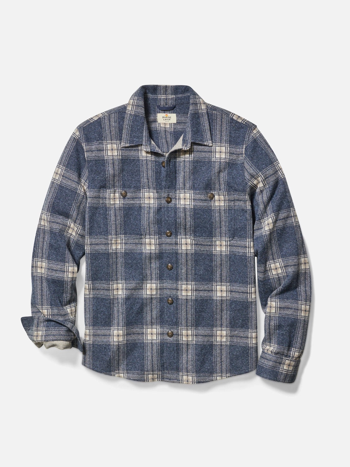 Marine Layer Pacific Stretch Twill Shirt