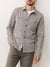 Pacific Stretch Grey Twill Overshirt