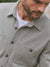 Pacific Stretch Grey Twill Overshirt