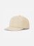 The Katin Retreat Hat is a beige corduroy cap with a flat brim, subtle front embroidery, and a snapback closure, shown on a plain white background.