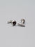 Rhodium Plated Silver Gemstone Cufflink