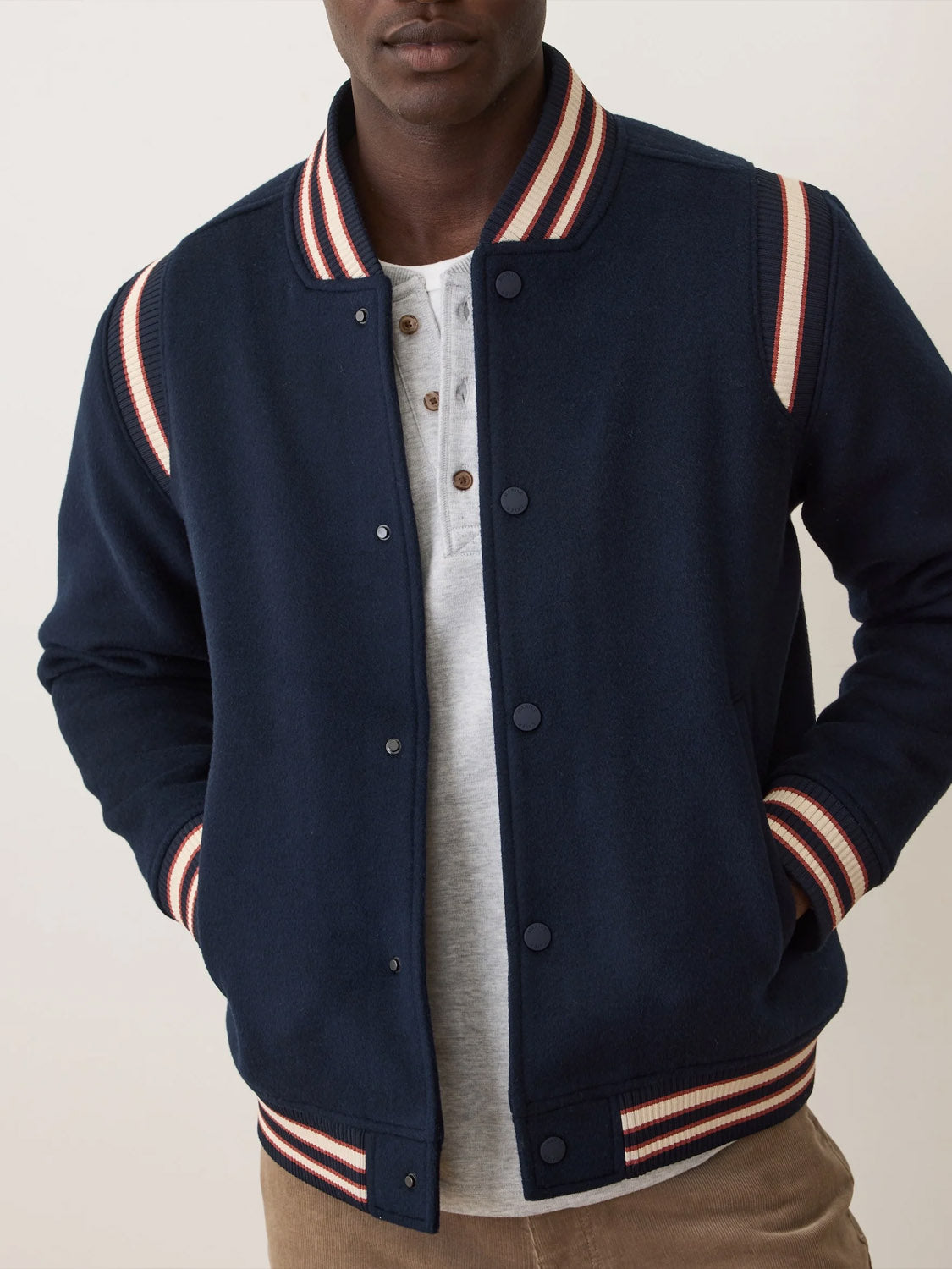 Fields Wool Varsity Jacket