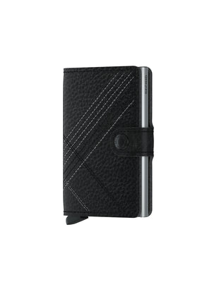 Mini wallet - Stitch linea black