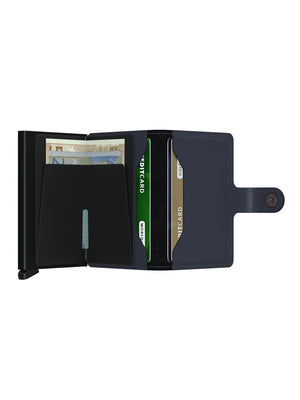 Mini wallet - Matte finish leather
