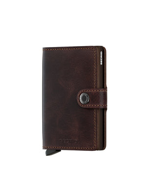 Mini walllet - Vintage look leather