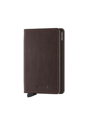 Slim wallet - Vegetable tanned leather