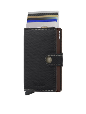 Mini wallet - Saffiano leather