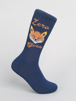 Zero fox given socks