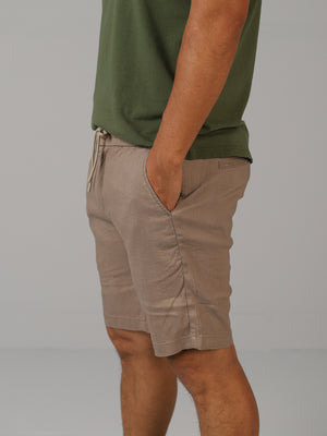 The Driggs - Linen, cotton lightweight drawstring shorts