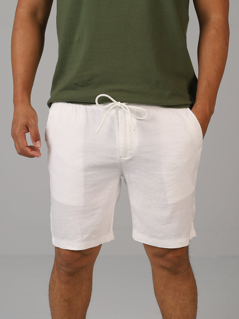 The Driggs - Linen, cotton lightweight drawstring shorts