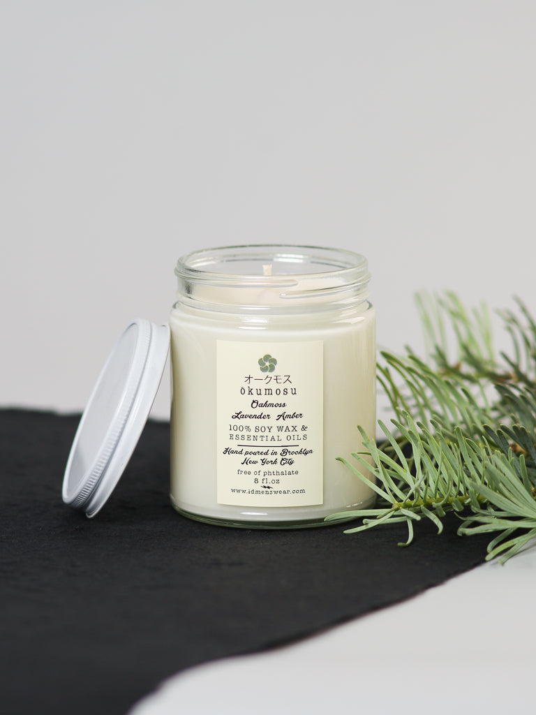 Candle Okumosu - Faint Floral and Herbal Notes