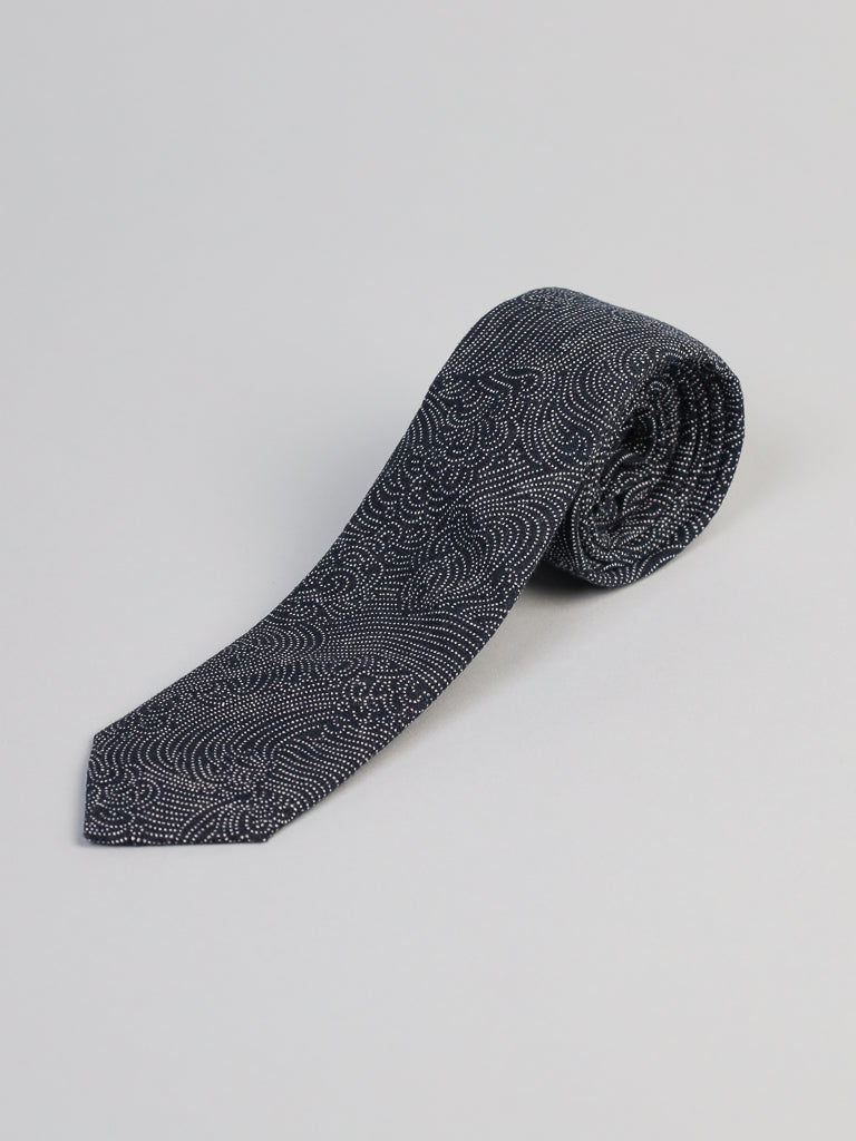 Japanese Printed Nami Cotton Ties